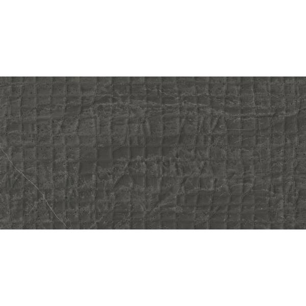 Керамограніт Ibero Textures Black Rec-Bis 60x120 см, фото 1