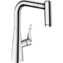 Змішувач для кухні Hansgrohe Metris M71 73800000 хром, фото №1