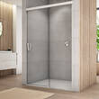 Душові двері з фіксованою стінкою SanSwiss Cadura WhiteLine CAS2G1200907 120х200 см розсувні, фото 4