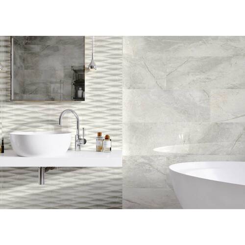 Керамограніт Cerrad Gres Masterstone White Rect 59,7x119,7 см, фото 2