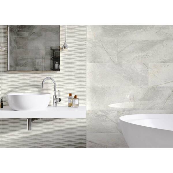 Керамограніт Cerrad Gres Masterstone White Rect 59,7x119,7 см, фото 2