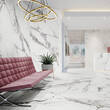 Керамограніт Cerrad Gres Calacatta White Poler 59,7х59,7 см, фото 4
