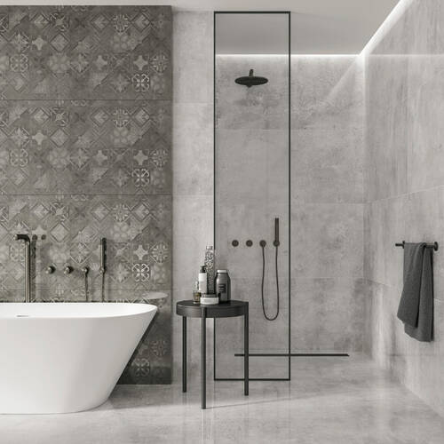 Керамограніт Cerrad Gres Softcement White Rect 59,7х59,7 см, фото 2