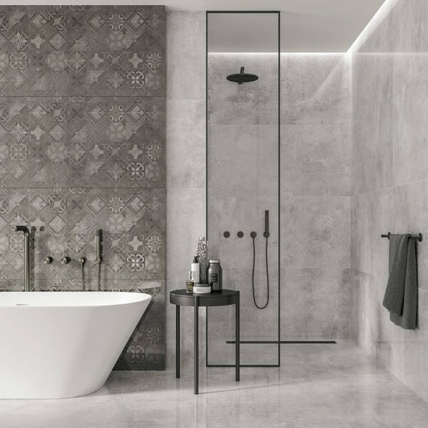 Керамограніт Cerrad Gres Softcement White Rect 59,7х59,7 см, фото 2