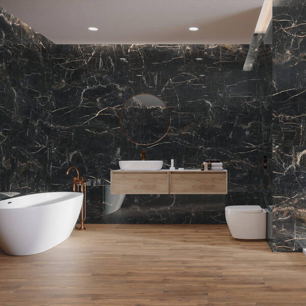 Керамограніт Cerrad Gres Marquina Gold Poler 59,7х59,7 см, фото 5