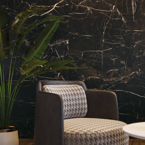 Керамограніт Cerrad Gres Marquina Gold Poler 59,7х59,7 см, фото 4
