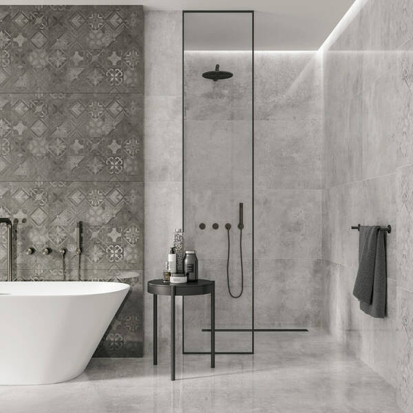Керамограніт Cerrad Gres Softcement White Rect 59,7х119,7 см, фото 3