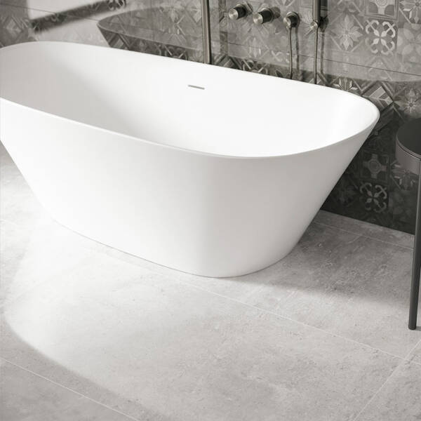 Керамограніт Cerrad Gres Softcement White Poler 59,7х119,7 см, фото 3