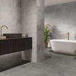 Керамограніт Cerrad Gres Softcement Silver Rect 59,7х119,7 см, фото 2