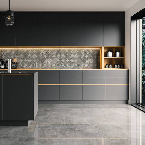 Керамограніт Cerrad Gres Softcement Graphite Poler 59,7х59,7 см, фото 5