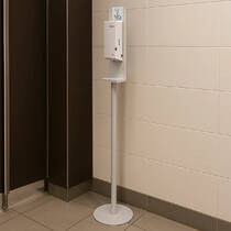 Дозатор для дезинфицирующего раствора Nofer PT101.03038.W (санитайзер), фото №1