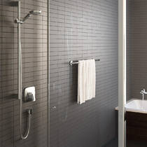Шлангове підключення Hansgrohe Fixfit E 27454140 зі зворотним клапаном, бронза матовий, фото №3