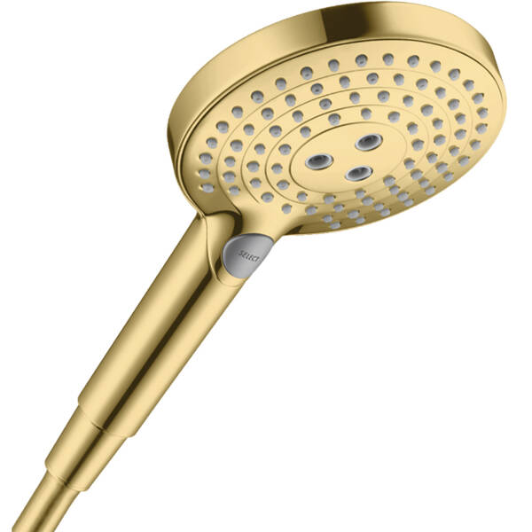 Ручний душ Hansgrohe Raindance Select S 120 3jet 26530990 золото полірований, фото 1