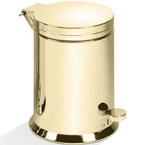 Мусорное ведро Decor Walther Classic TE 38 SC 0614820 3 л золото глянец, фото №1