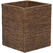 Корзина для мусора Decor Walther Basket QK 0927392 ротанг темный, фото №1