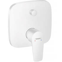 Змішувач прихованого монтажу для ванни Hansgrohe Talis E 71745700 білий матовий, фото №1