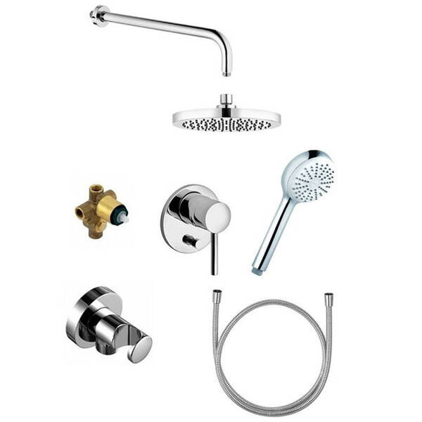 Душевая система скрытого монтажа Kludi Bozz 386300576 (7 в 1