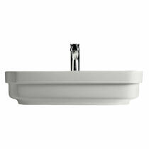 Раковина Kerasan Tribeca 5142 30 60 см на столешницу, белый матовый, фото №3