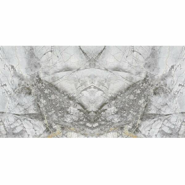 Керамограніт Megagres-2 Bluetta Book Match Rect Parlak Nano 120x240 см, фото 1