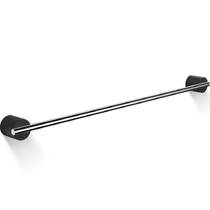 Тримач для рушників Decor Walther Black Stone HTE60 0975264 хром/чорний матовий, фото №1