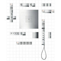 Душевый набор Axor ShowerSolutions 10651820 с наружной частью вентиля, матовый никель, фото №3