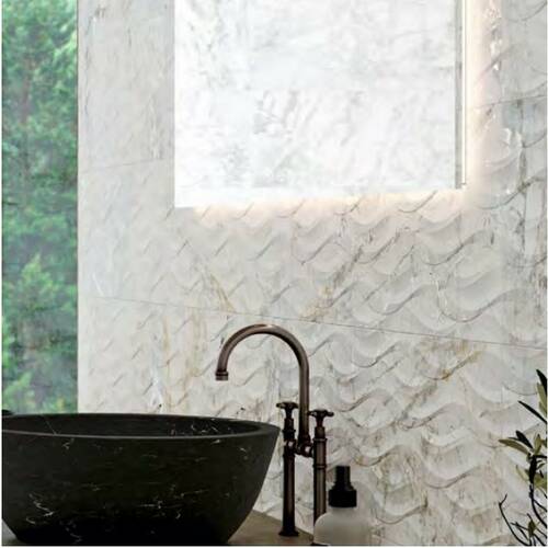 Плитка Peronda Supreme White Decor/R 33,3x100 см, фото 2