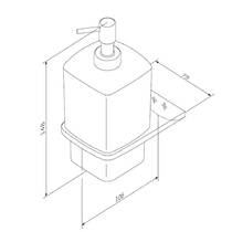 Дозатор для жидкого мыла Am.Pm Inspire 2.0 A50A36900 с держателем хром, фото №5
