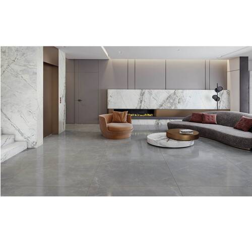 Керамограніт Megagres-2 Pulpis Prime Dark Grey 120x240 см, фото 2