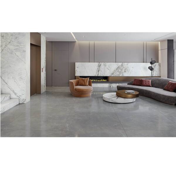 Керамограніт Megagres-2 Pulpis Prime Dark Grey 120x240 см, фото 2