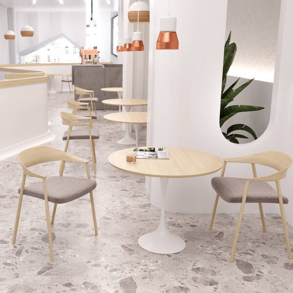 Керамограніт Ceramica Dese0 Ambra Бежевий L71520/L71529 60x60 см, фото 3