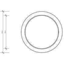 Відро для сміття Decor Walther Basic DW 125 0608050 6,2 л білий матовий, фото №3