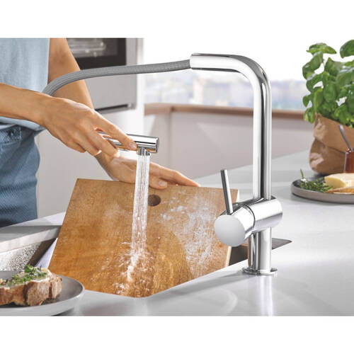 Змішувач для кухні Grohe Minta 32168000 хром, фото 3