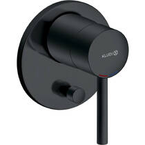Змішувач прихованого монтажу для ванни/душу Kludi Bozz 387163976 чорний матовий, фото №1