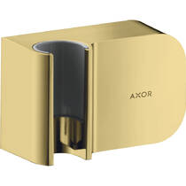Шлангове підключення Axor One 45723990 з тримачем, золото полірований, фото №1