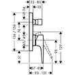 Змішувач прихованого монтажу для ванни/душу Hansgrohe Metropol 32545700 білий матовий, фото 2