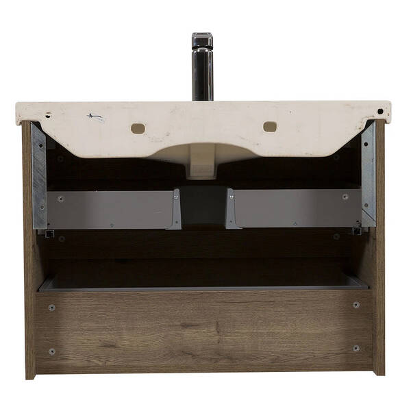 Тумба Аква Родос Вінтаж 7567 консольна аліканте з раковиною Frame 100 см, фото 8