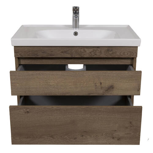 Тумба Аква Родос Вінтаж 7567 консольна аліканте з раковиною Frame 100 см, фото 6