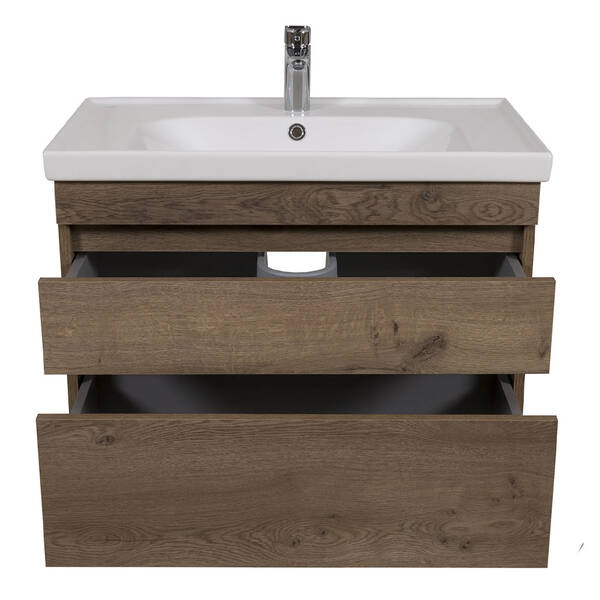 Тумба Аква Родос Вінтаж 7567 консольна аліканте з раковиною Frame 100 см, фото 6