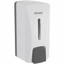 Дозатор для жидкого мыла Genwec GW04 17 01 00 белый, фото №1