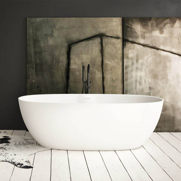 Ванна зі штучного каменю PAA Bella Silkstone VABELS/00 170х80 см, фото 1