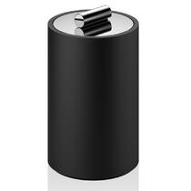 Косметическая коробка Decor Walther Stone DMD M 0971364 черный матовый/хром, фото №1