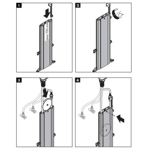 Компенсационный элемент для sBox Hansgrohe 43333000 F12, фото 2
