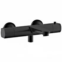 Змішувач для душу Devit Fresh 37520121B з термостатом чорний матовий, фото №2