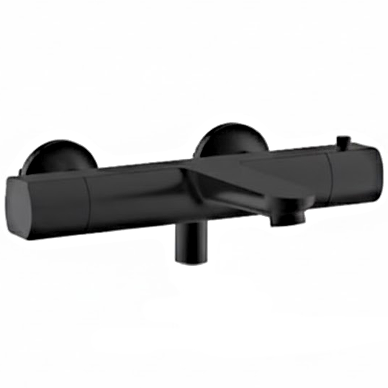37520121B FRESH Змішувач до термостатичної душової системи, чорний матовий (1 сорт)