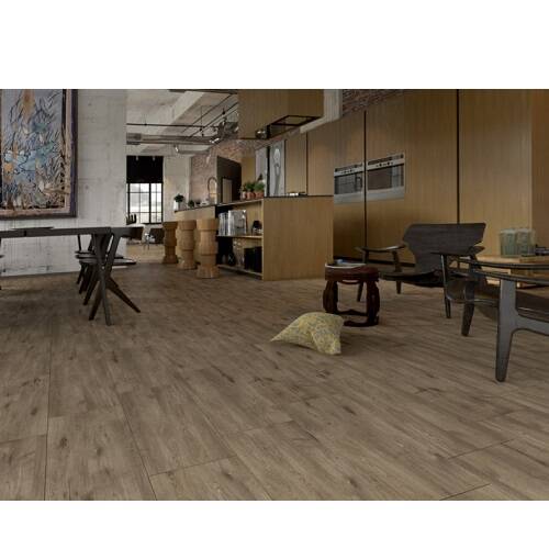 Керамограніт Golden Tile Alpina Wood коричневий 897120 20х120 см, фото 2