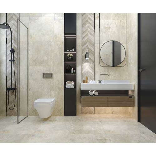 Керамограніт Golden Tile Metallica Бежевий 781520 60x60 см, фото 2