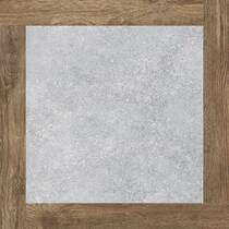 Керамограніт Golden Tile Concrete&Wood Сірий G92510 60,7x60,7 см, фото №1