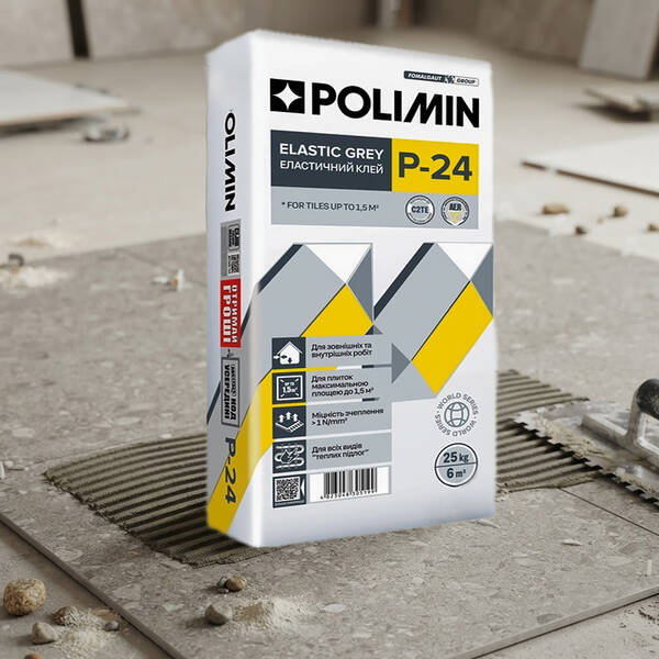 Клей еластичний Полімін WS P-24 Elastic 25кг