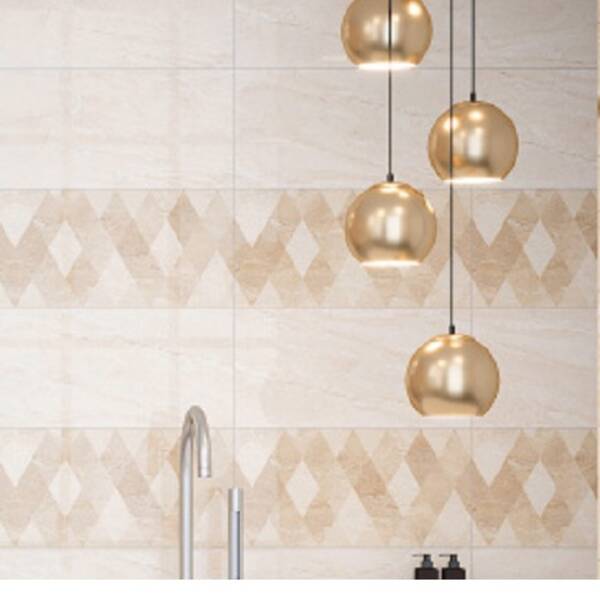 Плитка Golden Tile Marmo Milano Rhombus бежевий 8М1061 30х60 см, фото 3