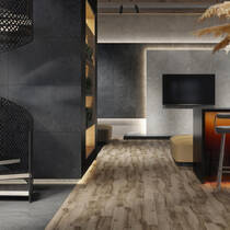 Керамограніт Інтеркерама Surface 6060 06 072 сірий темний 60х60 см